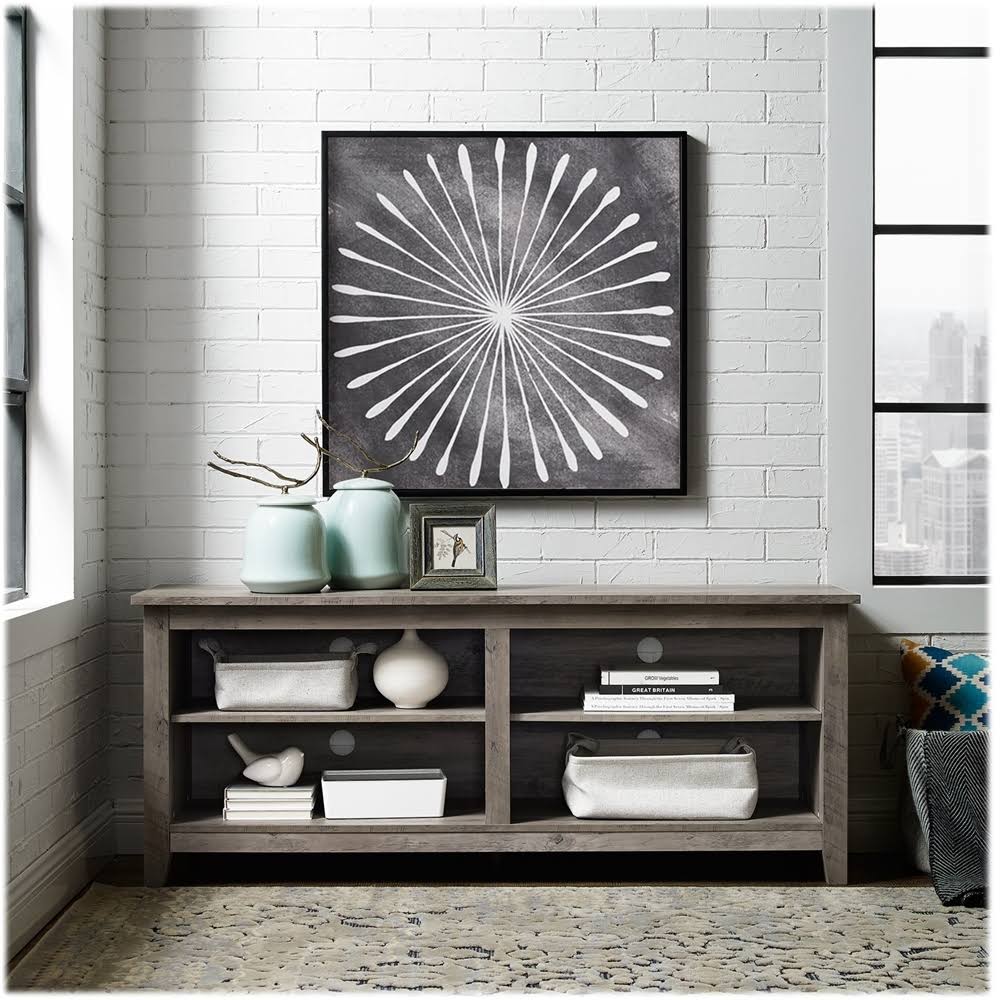 Gray Wash TV Cabinet M94825