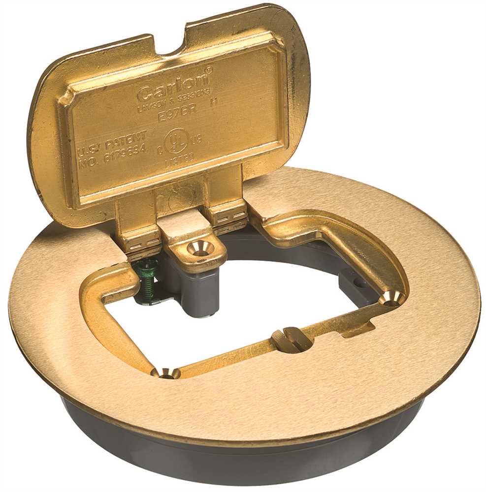 Brass Floor Box Kit M999187