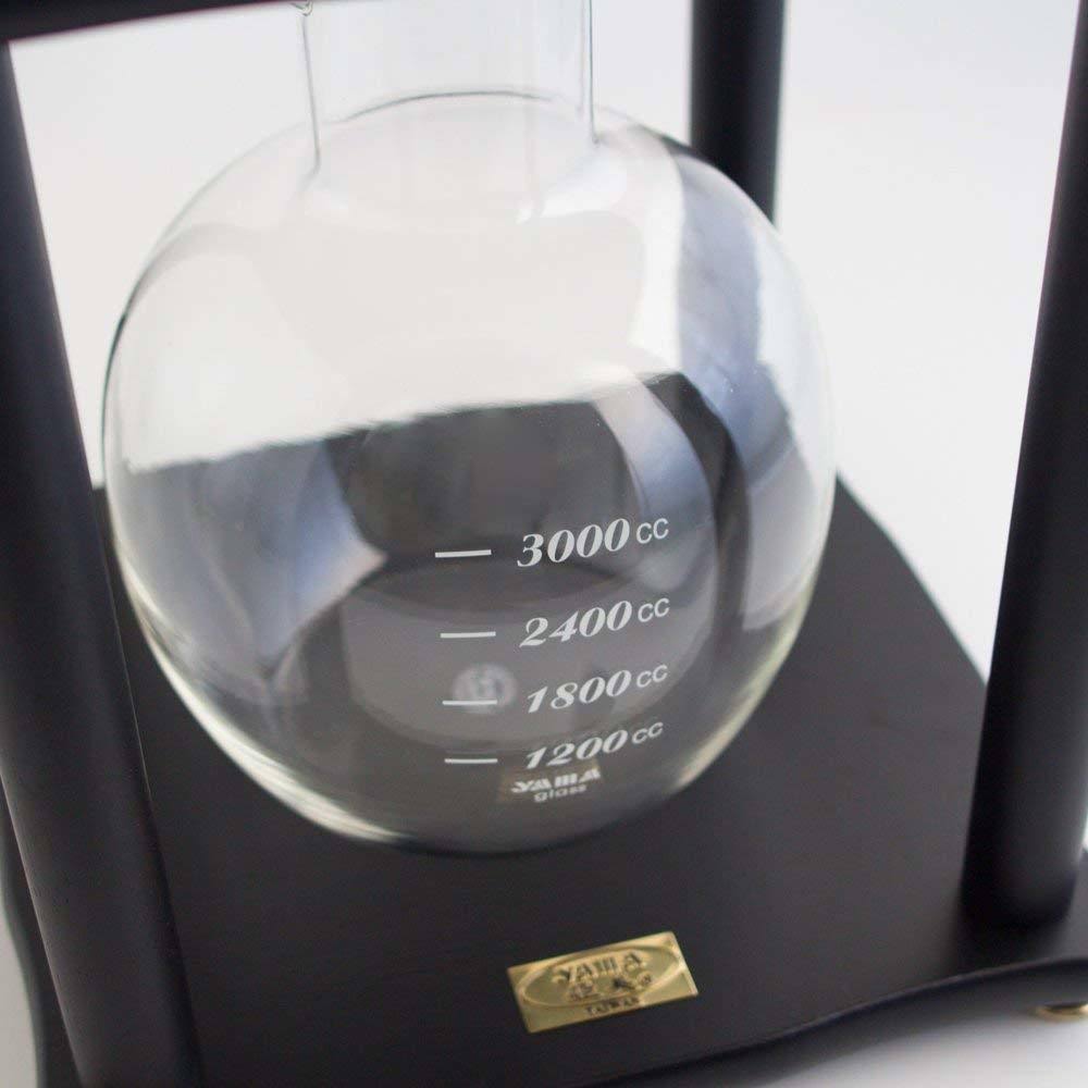 25 Cup Cold Drip Maker Black Wood Frame W21199