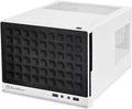 White & Black Mini-ITX Computer Case with Mesh Front Panel U25625