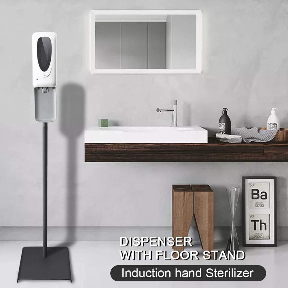 Touchless Automatic Hand Sanitizer Dispenser with Floor Stand and Drip Catcher A9400