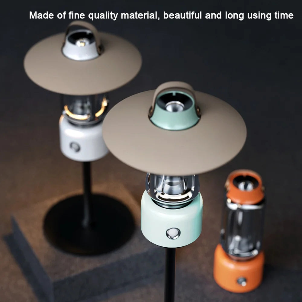 Retro LED Tent Lantern K1299