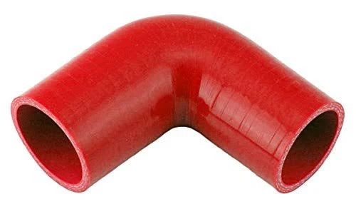 Red Silicone Hose Reducing Elbow S7661