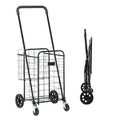 Portable Folding Shopping Cart, Black J7919