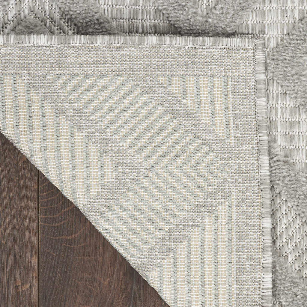 Silver Grey 6' x 9' Area Rug S844