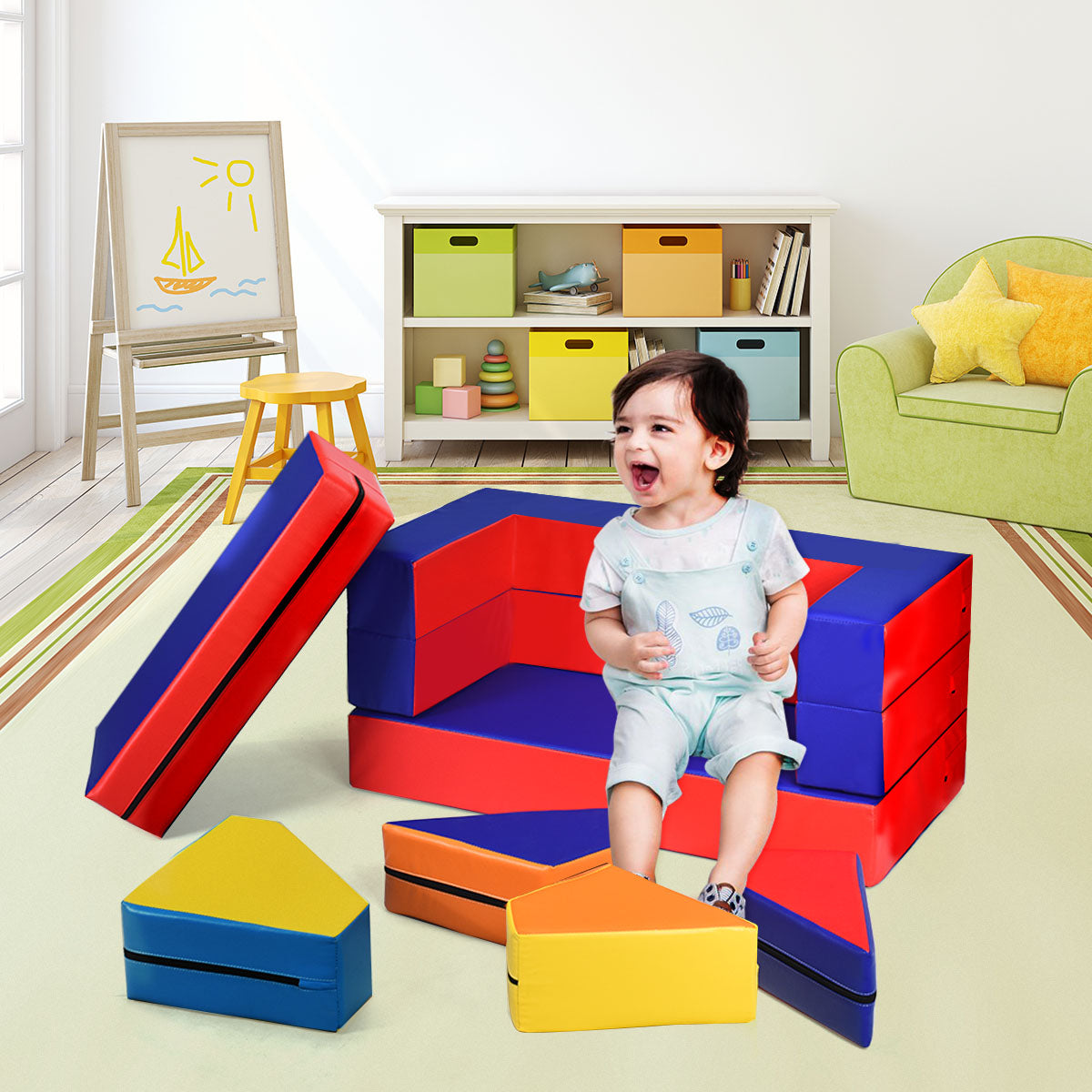 4-in-1 Foam Shapes Playset O199921