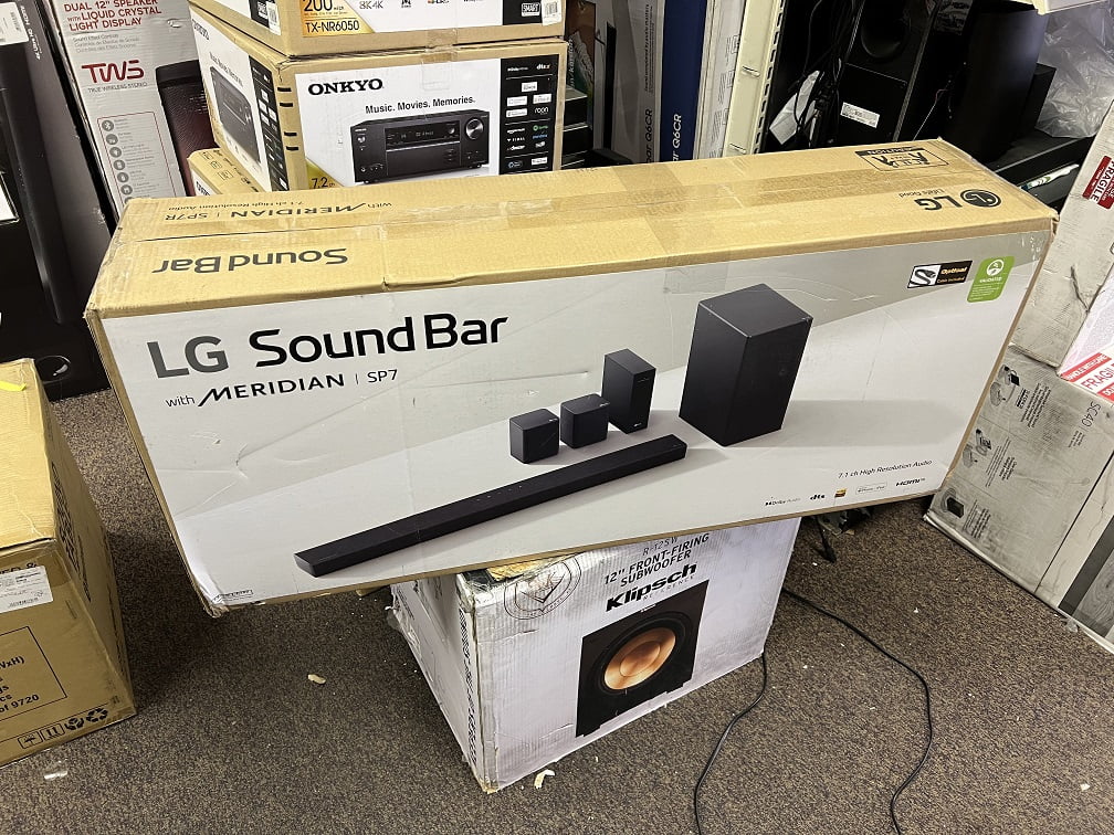 7.1 Channel High Res Audio Sound Bar with Rear Speaker Kit G23020