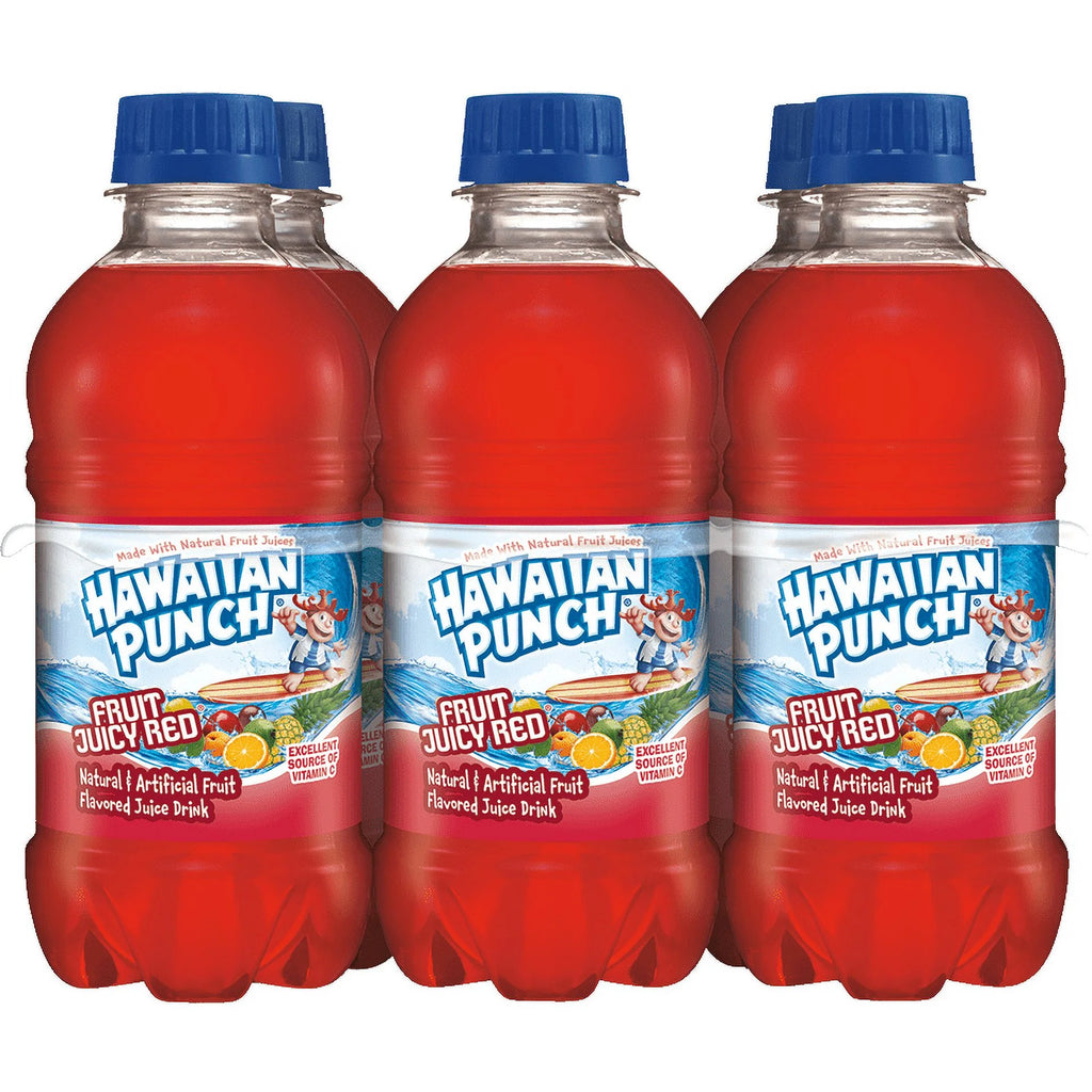 Fruit Juicy Red Juice, 10 fl oz, 6 Count Bottles G970056