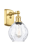 Satin Gold Small 1 Light Sconce W492