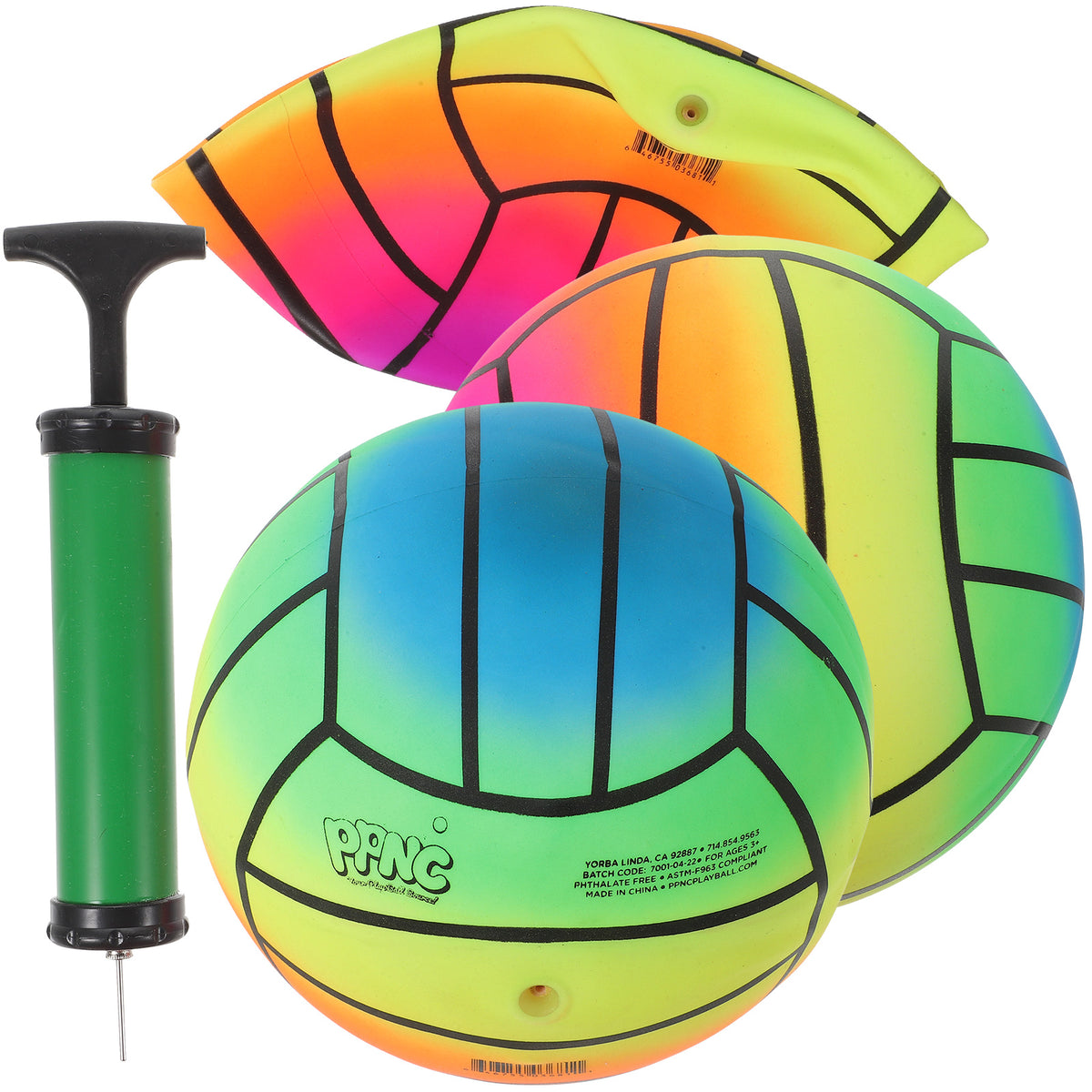 4pcs Kids PVC Inflatable Ball Toy U574
