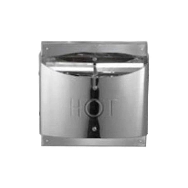 Galvanized Sconce Termination Cap I93390