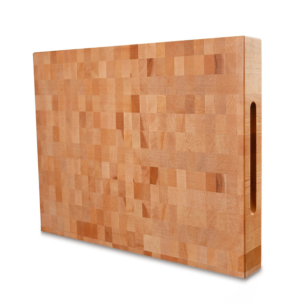 Hard Maple Butcher Block Cutting Board, 20x15 Inch Y40323