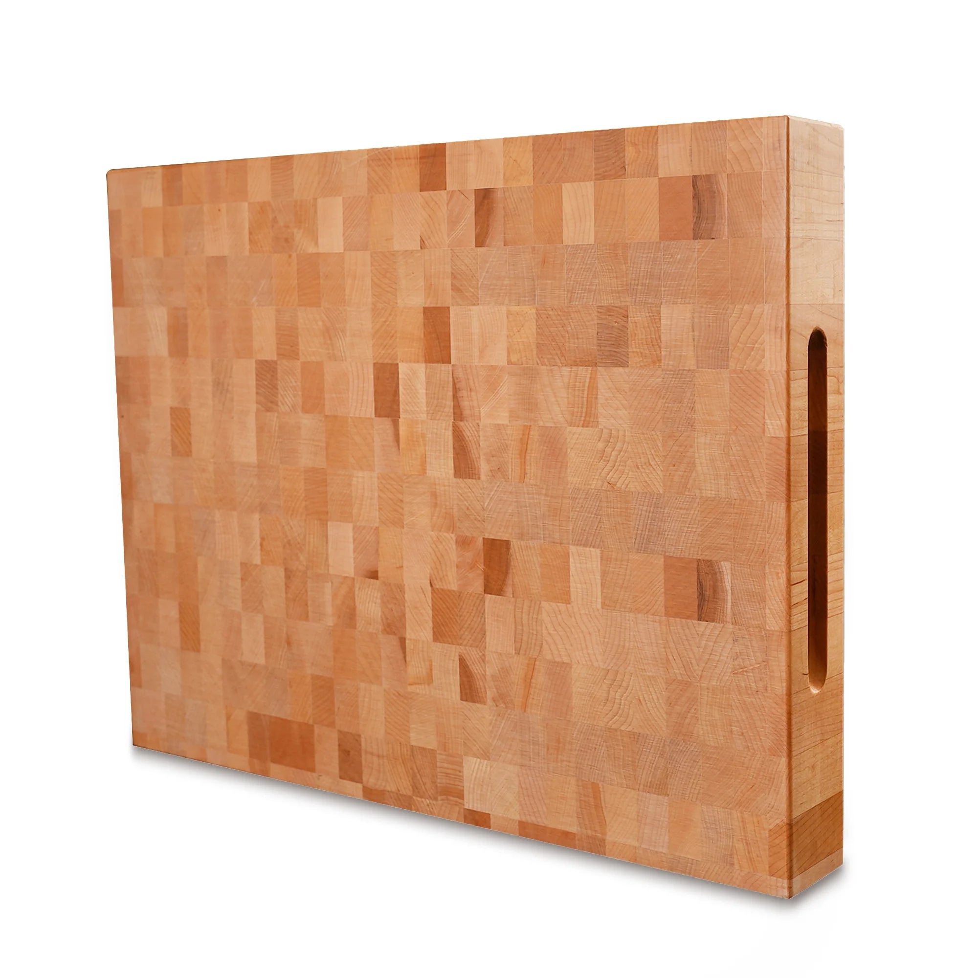 Hard Maple Butcher Block Cutting Board, 20x15 Inch Y40323