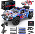 Remote Control Truck 4WD Electric Toy Off Road RC Monster Vehicle Car Crawler with 2 Rechargeable Batteries Y705