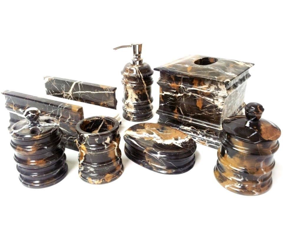Marble Bathroom Canister A5308