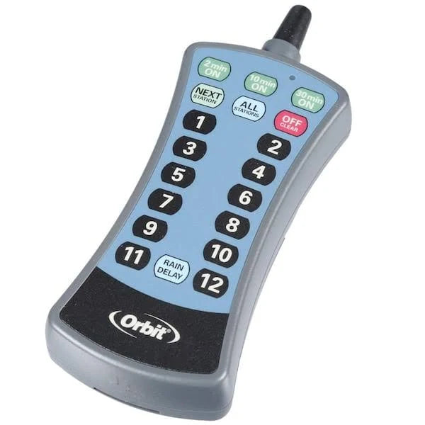 Programmable 12 Zone Sprinkler Timer with Remote J38649