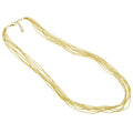 Gold Seed Bead Necklace A18767