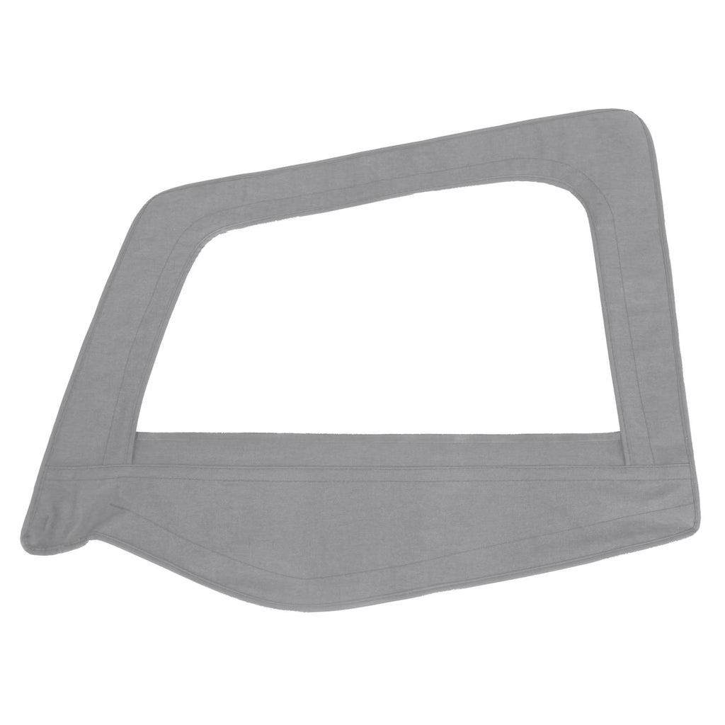 Denim Gray Soft Top Door Skin with Frame for Jeep Wrangler YJ K347801
