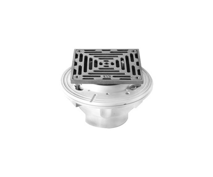 6x22 Square Complete Shower Drain H145