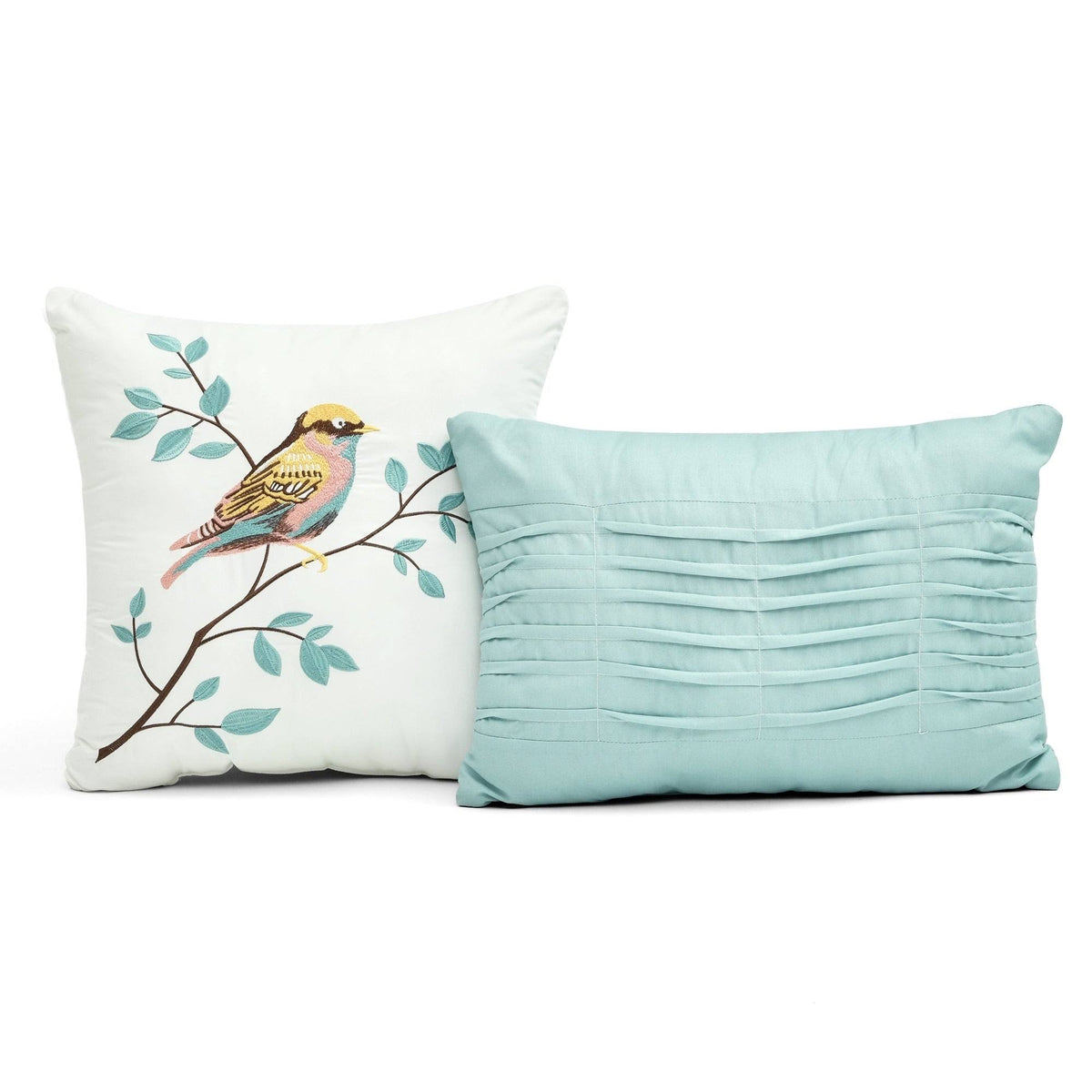 Blue & Yellow Comforter Set Full/Queen P7449