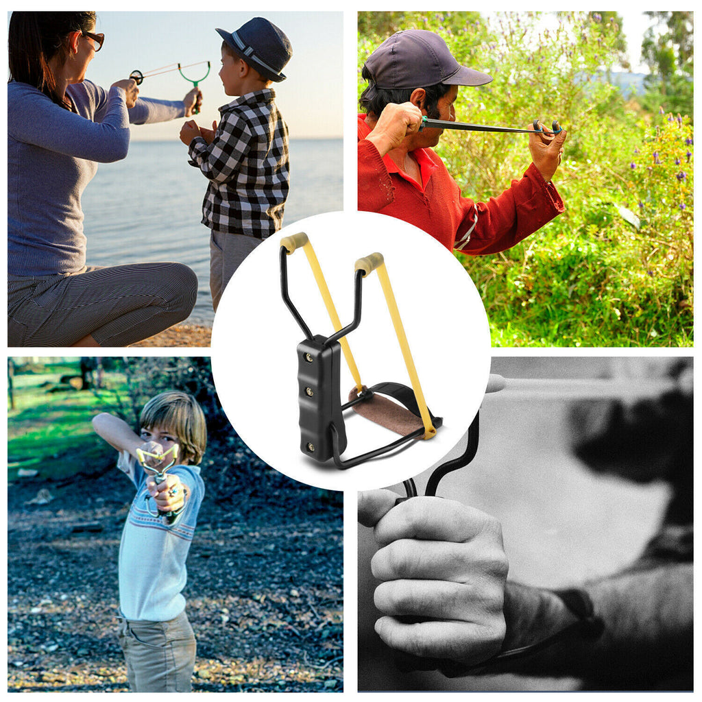 Hunting Folding Wrist Brace Slingshot Catapult B893042