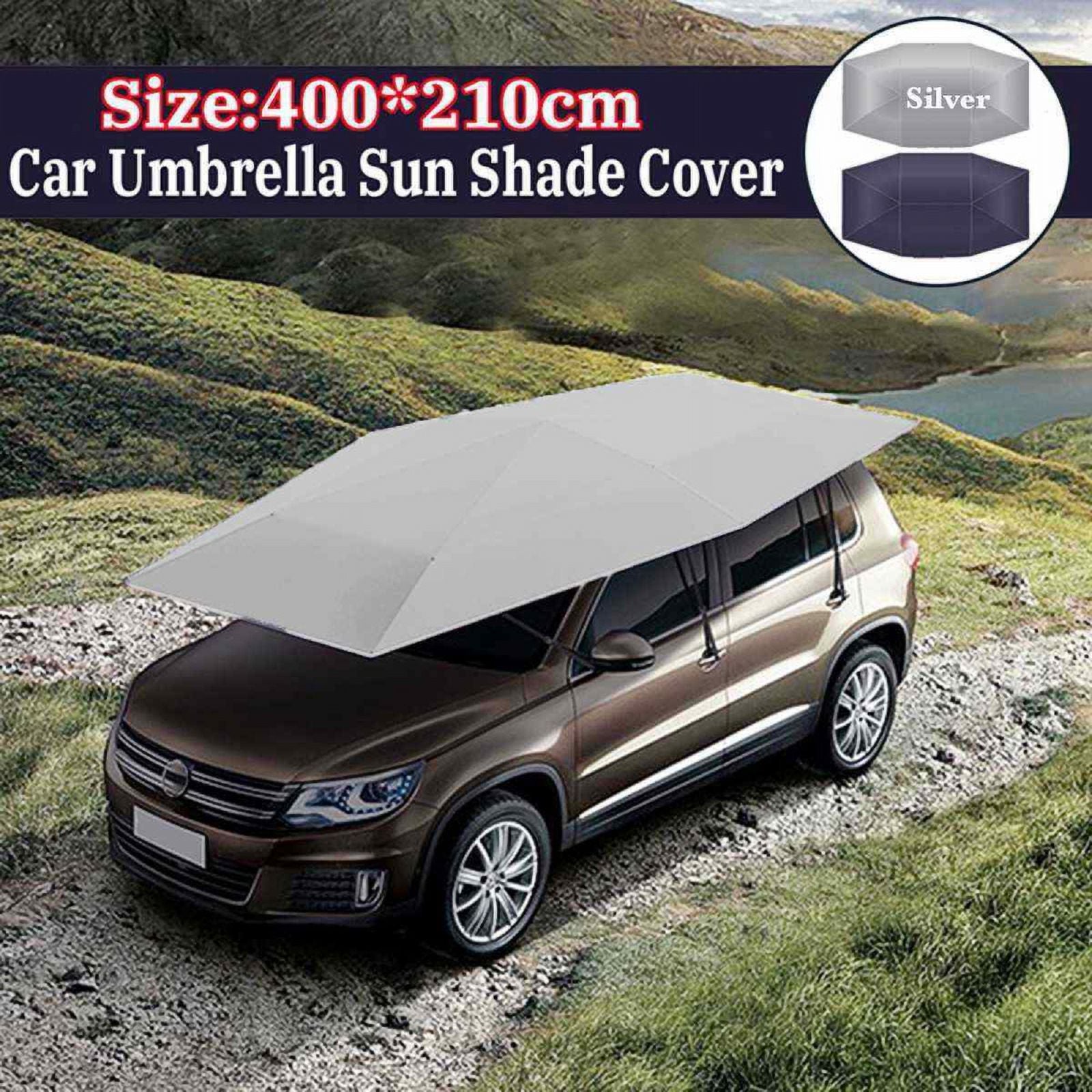 Car Tent Sun Shade Umbrella Car Cover 4*2.1m Oxford Cloth F73036