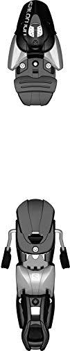 Silver/Black Ski Bindings 90mm J7444
