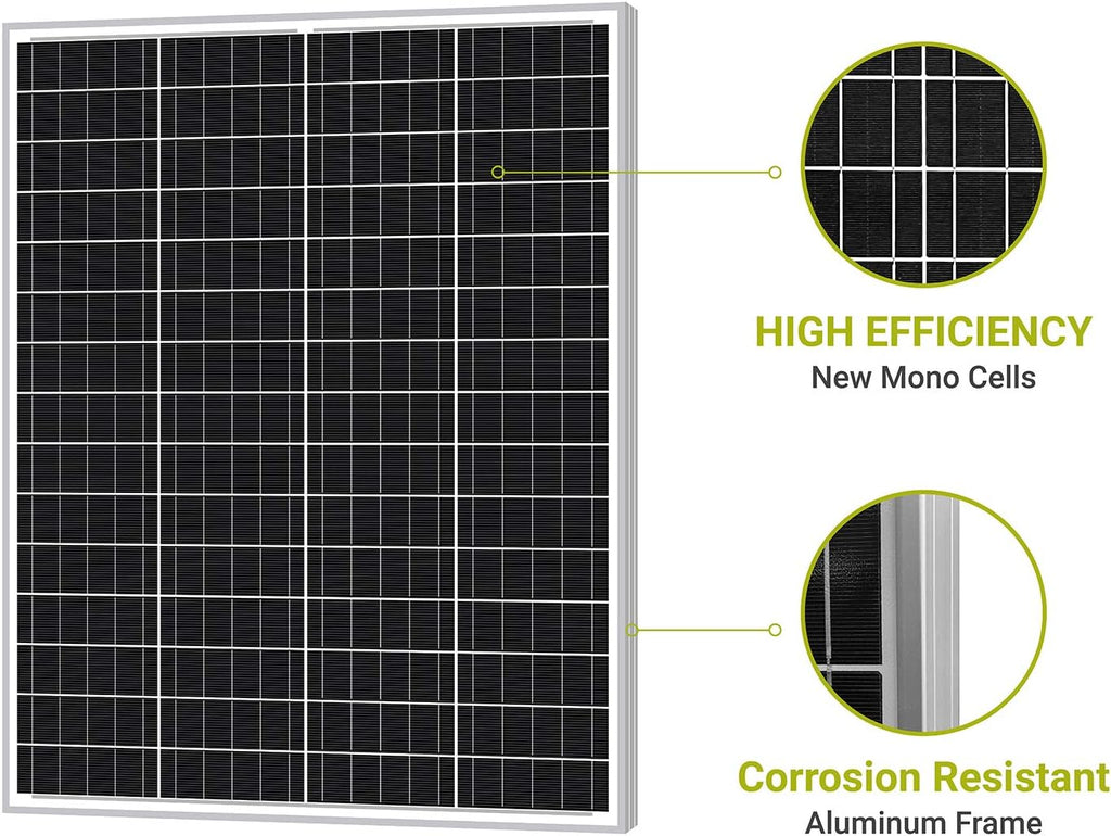 100W 12 Volt Monocrystalline Solar Panel S817