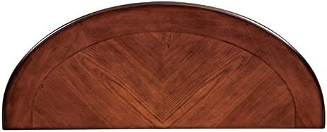 Traditional Wood 2-Shelf Console Table Brown Cherry I265467