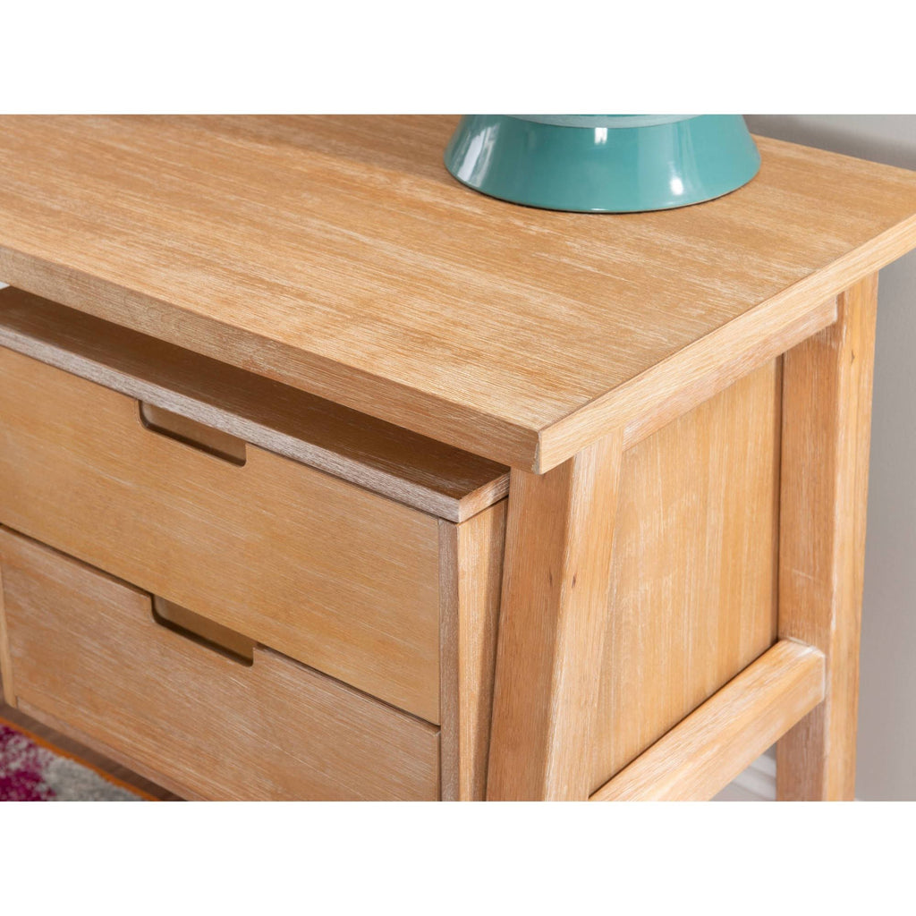 Natural Side Storage Desk G6253