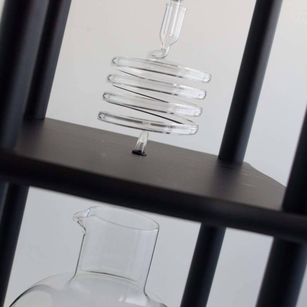 25 Cup Cold Drip Maker Black Wood Frame W21199