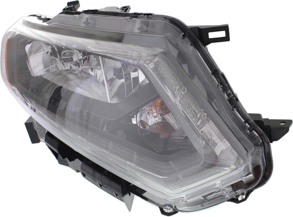Headlight Assembly Compatible with 2014-2016 Nissan Rogue Halogen Passenger Side S425332