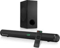 28-Inch 120W Sound Bar with Subwoofer and Wireless Bluetooth F168385