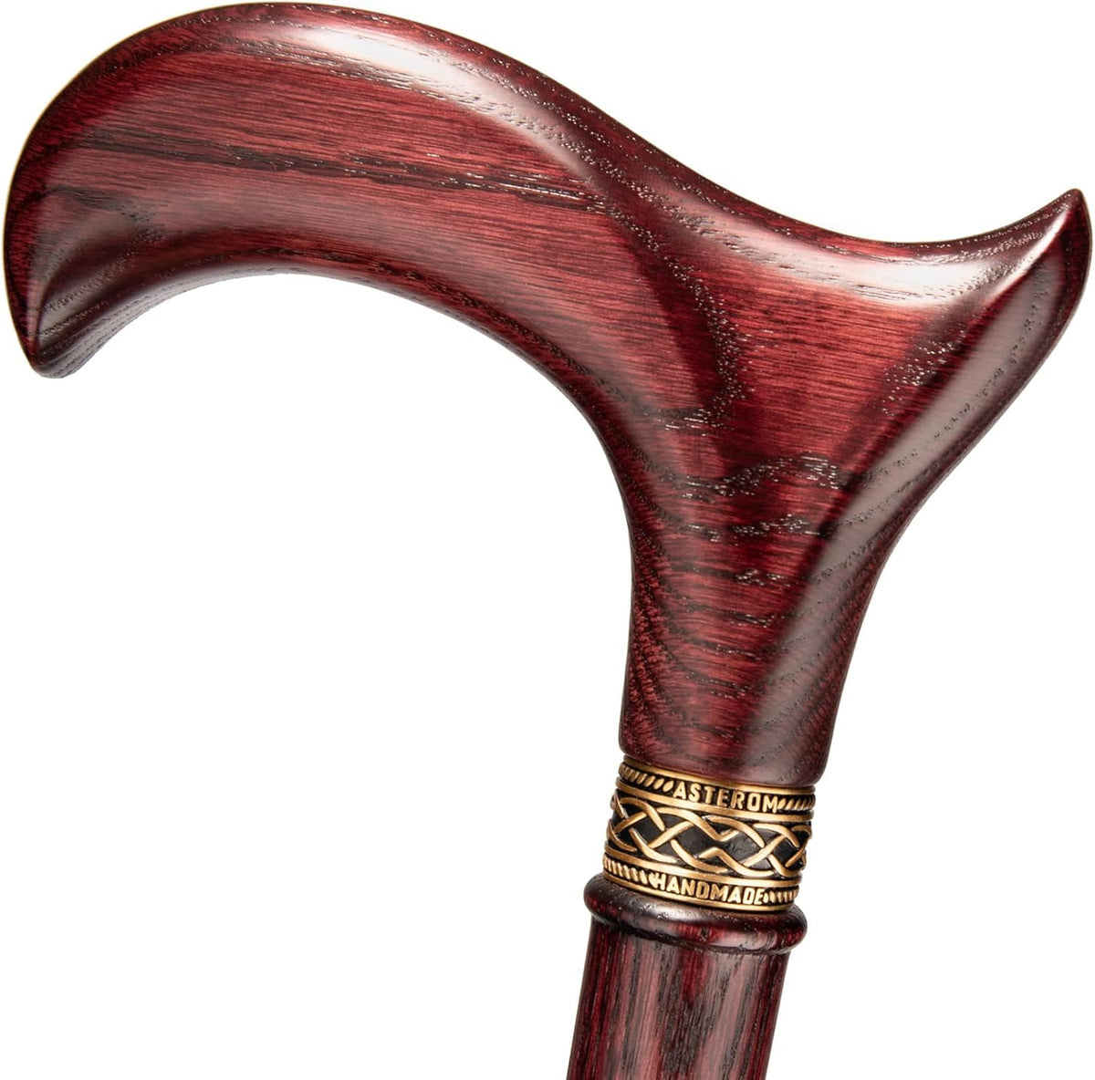 Ergonomic Wooden Walking Cane K10881
