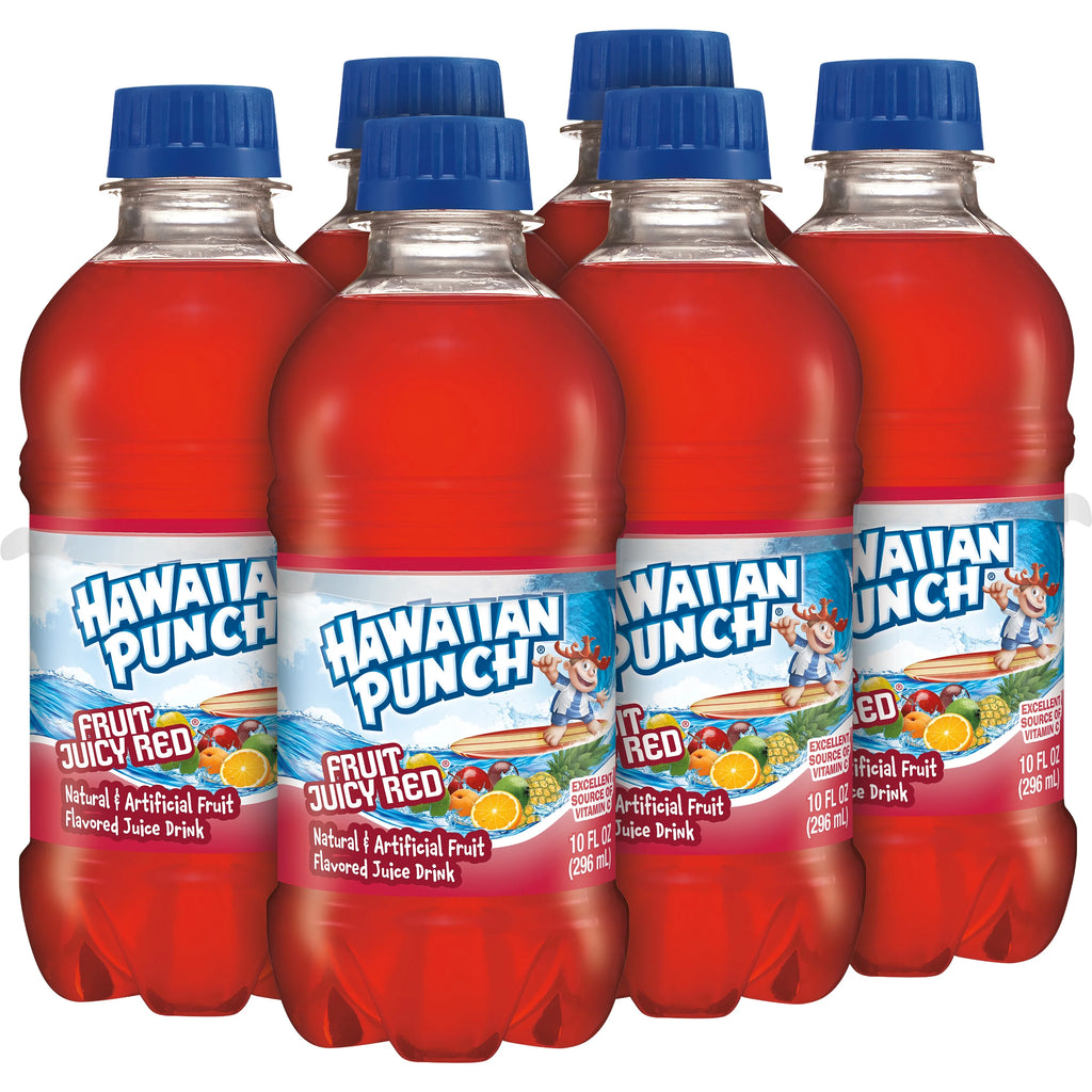 Fruit Juicy Red Juice, 10 fl oz, 6 Count Bottles G970056