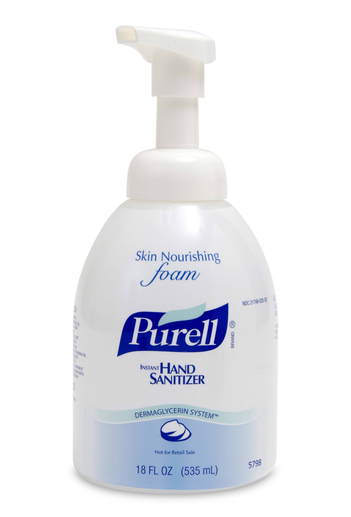 Purell Instant Hand Sanitizer Skin Nourishing Foam 535ml Bottle 4/Carton S5438