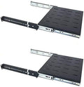 Heavy Duty Steel 1U 19'' Vented Shelf 2 Pack V9236