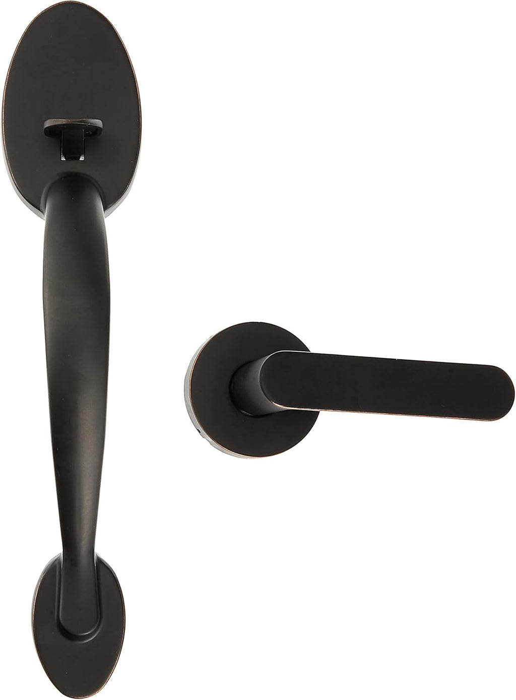 Oil Rubbed Bronze Interior Lever Passage Handleset Pack of 2 A29198