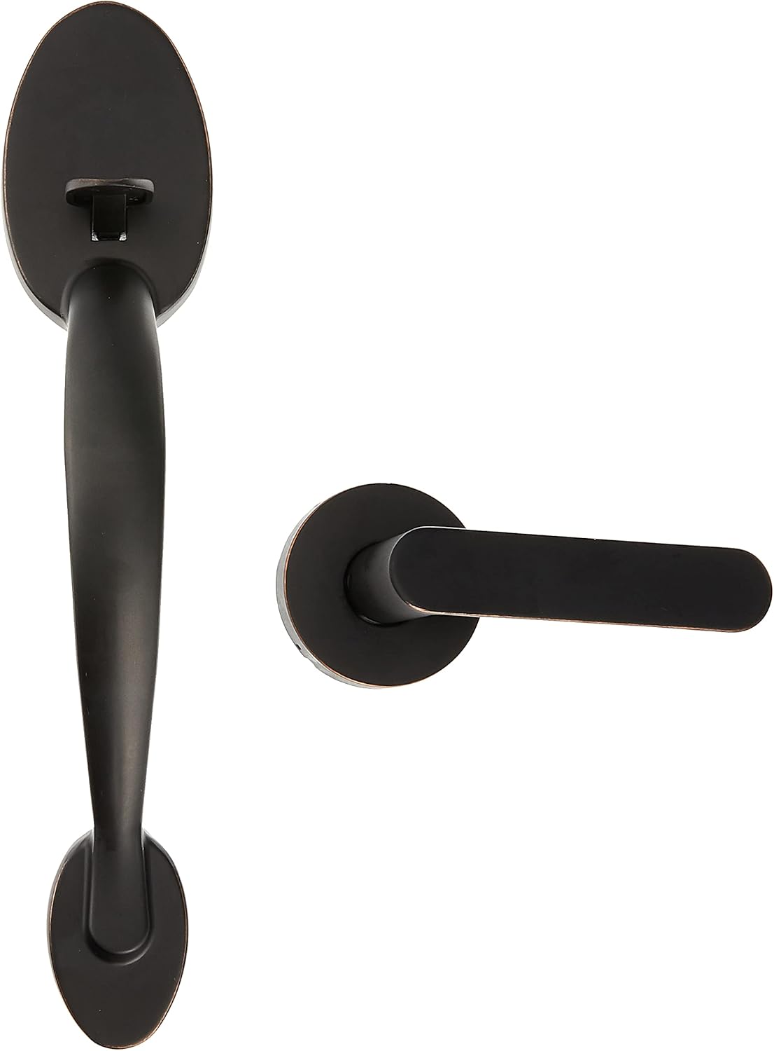 Oil Rubbed Bronze Interior Lever Passage Handleset Pack of 2 A29198
