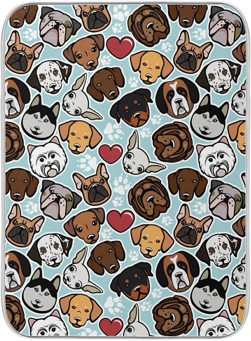 18" × 24" Microfiber Absorbent Drying Mat J2850