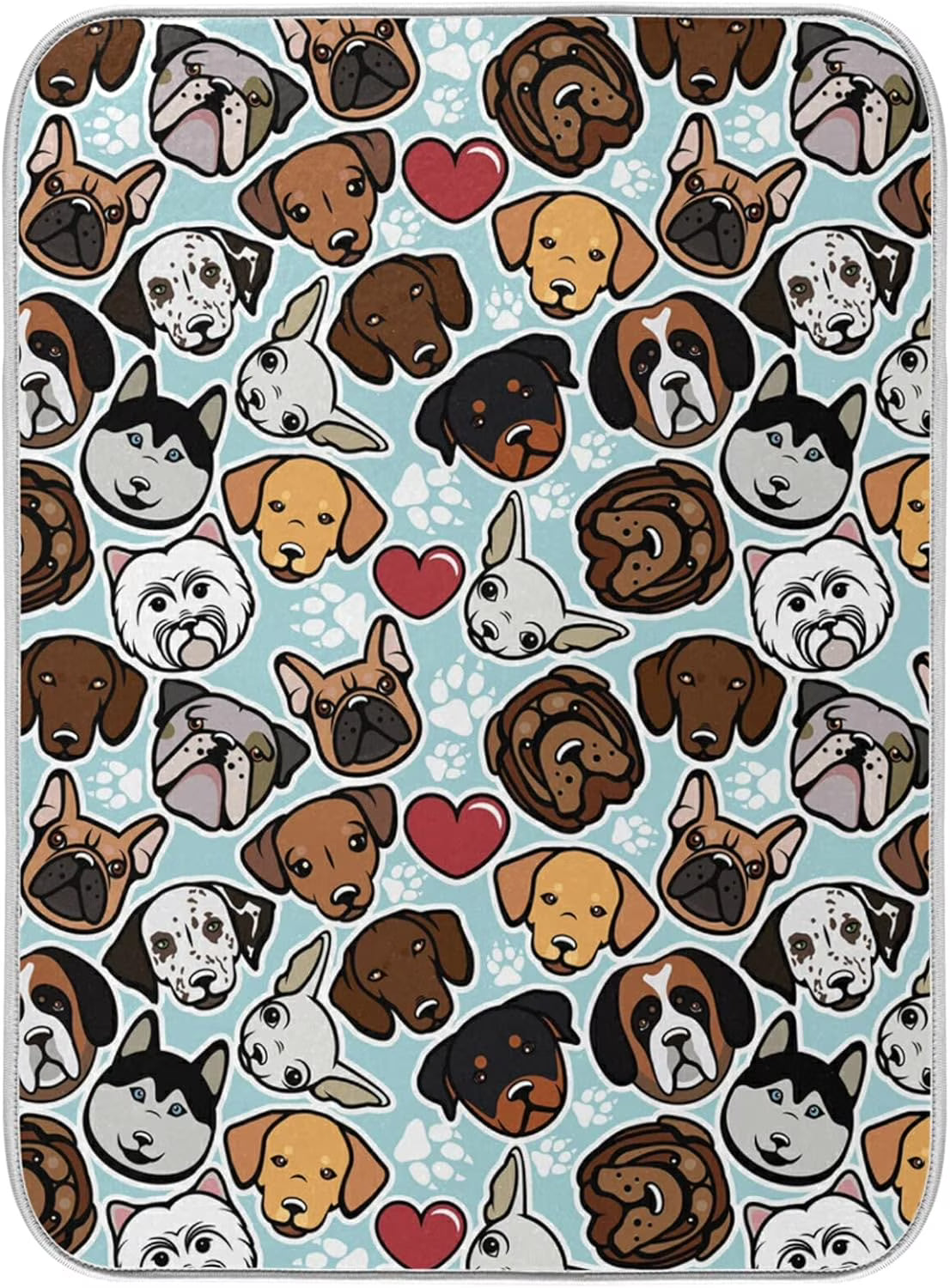 18" × 24" Microfiber Absorbent Drying Mat J2850