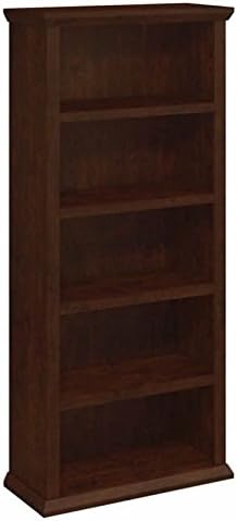 Antique Cherry 5-Shelf Bookcase X469