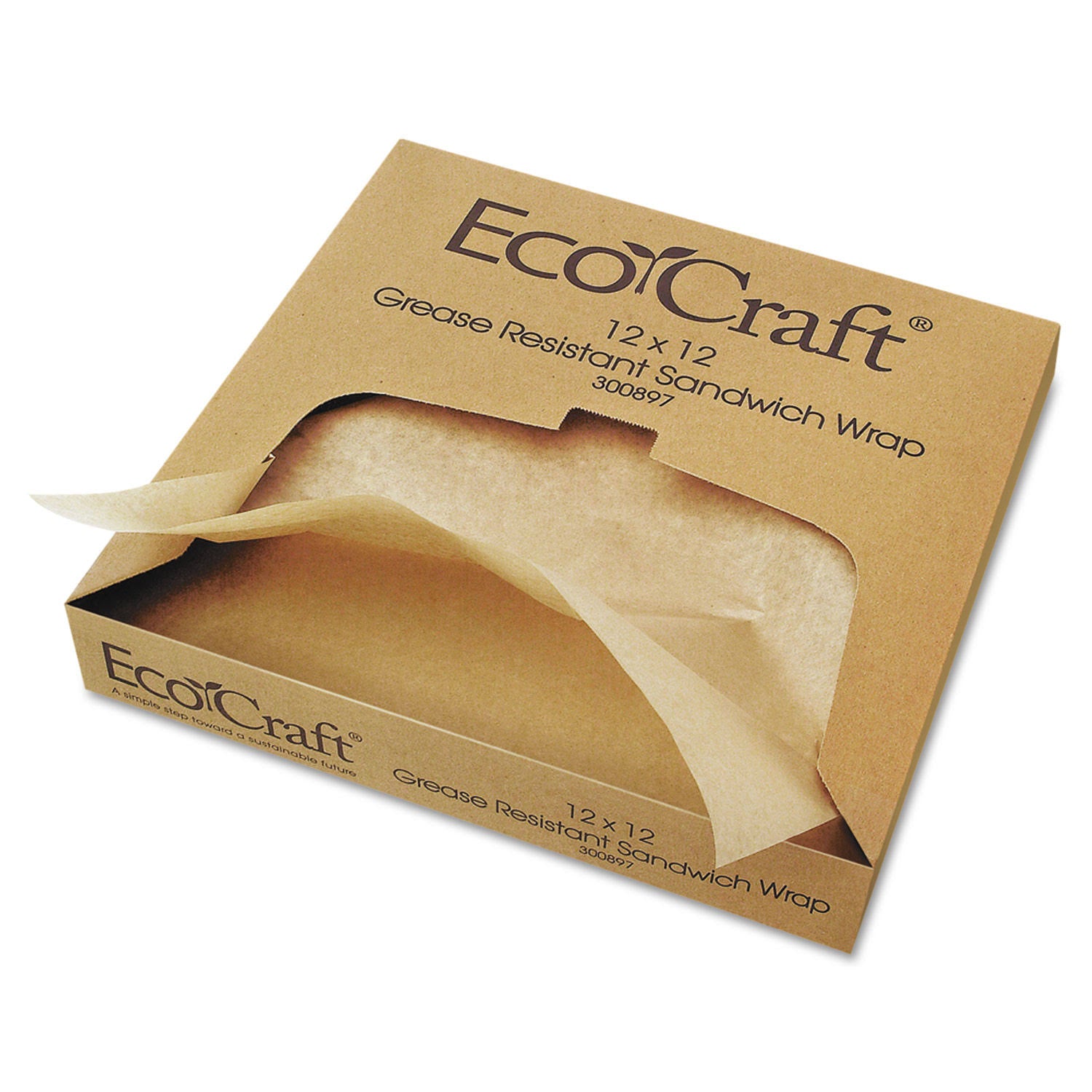 Grease-Resistant Paper Wrap/Liner, 14 x 14, 4000/Carton B252