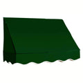 Forest Green Window Entry Awning R721