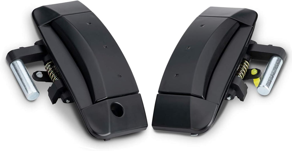 Car Black Exterior Door Handle Compatible With Nissan 350Z 2003-2009 (Pair) Pack of 2 H7183