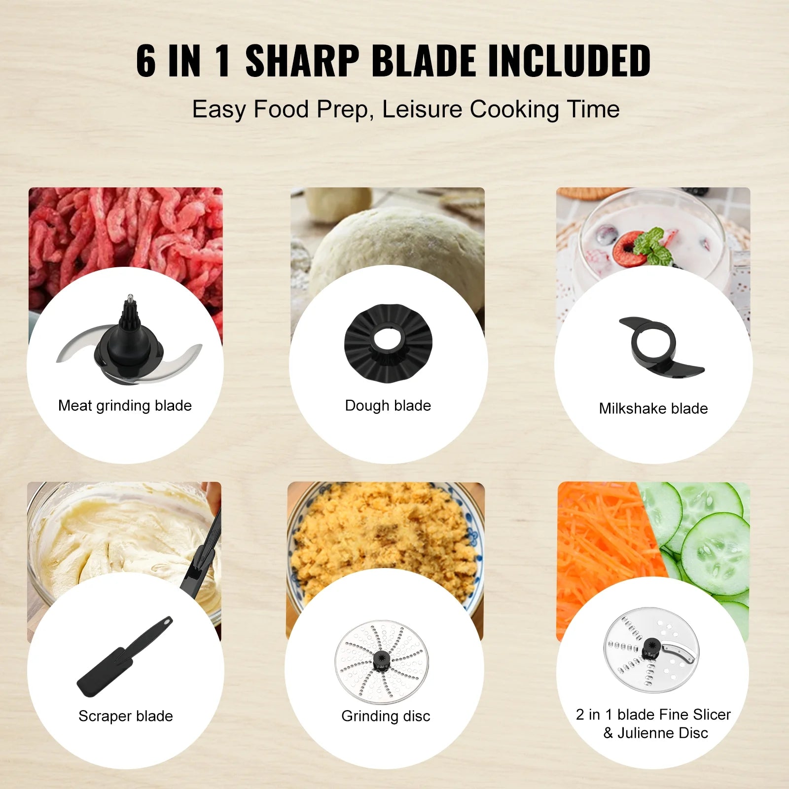 14-Cup 600W Food Processor Vegetable Chopper M275