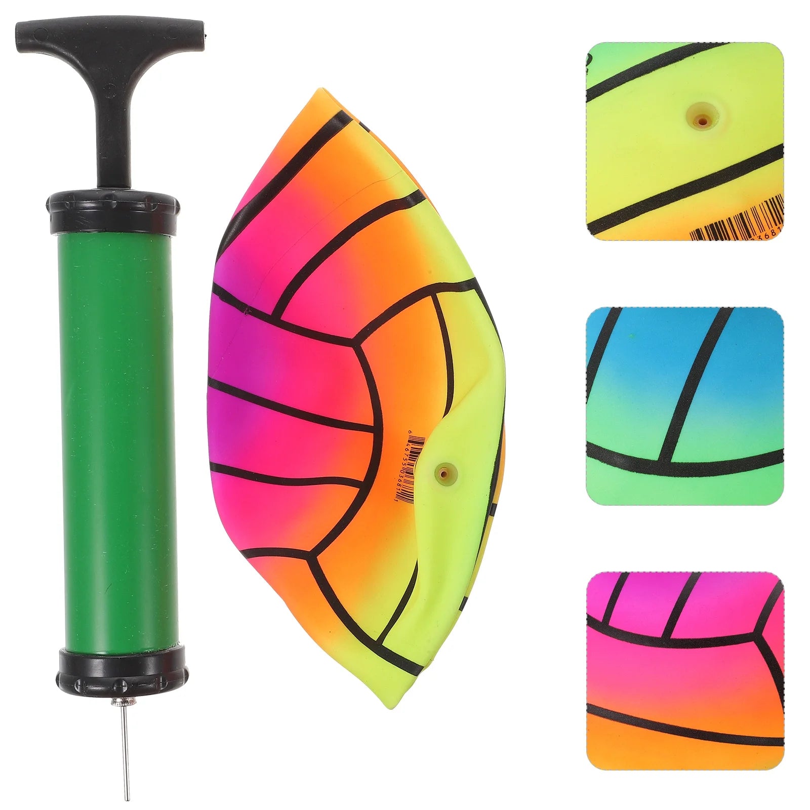 4pcs Kids PVC Inflatable Ball Toy U574