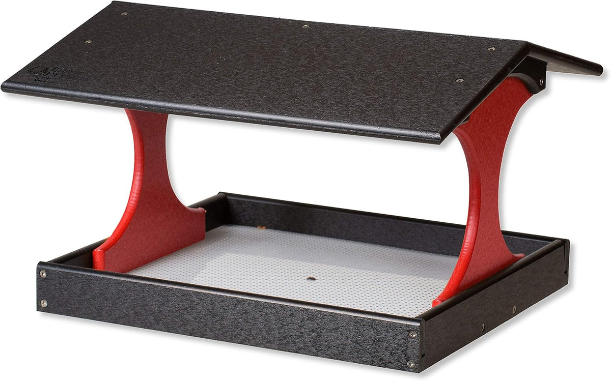 Black & Cedar Bird Feeder E49567