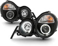 Chrome Projector LED Halo Ring Headlights K677