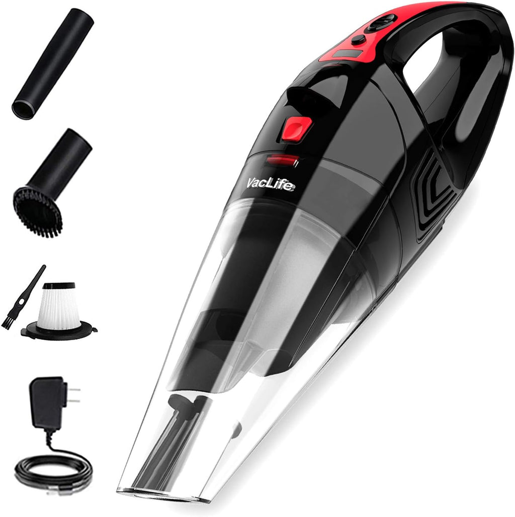 Handheld Vacuum Cordless Silver Pack of 2 V6666